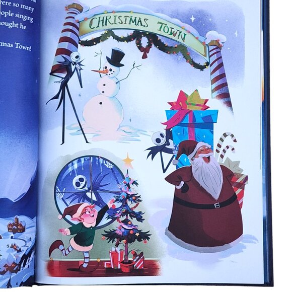 Halloween Tree Skirt and The Nightmare Before Christmas Book - Picture 11 of 12